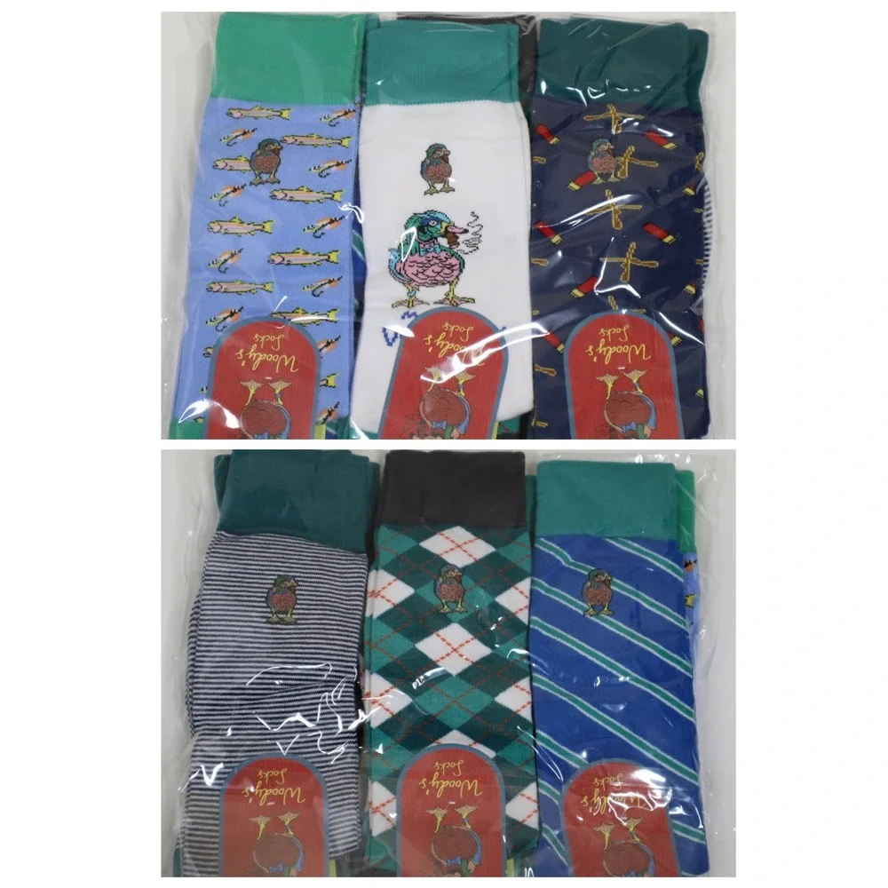 Woody's Men's 6 Pack of Socks‎